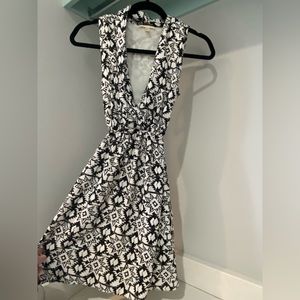 Collective concepts tie back sleeveless dress